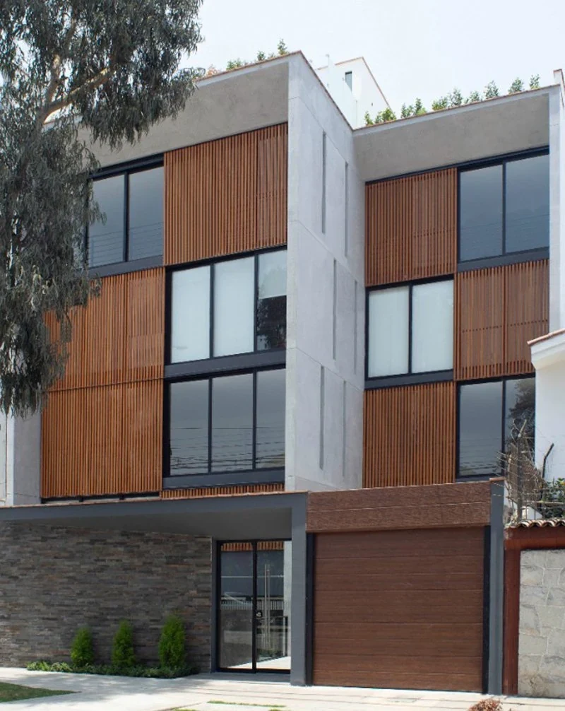 Fachada de Edificio 27 en San Borja